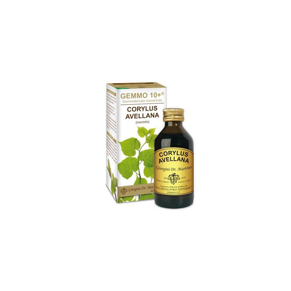 Gemmo 10+ Nocciolo 100 Ml Liquido Analcolico