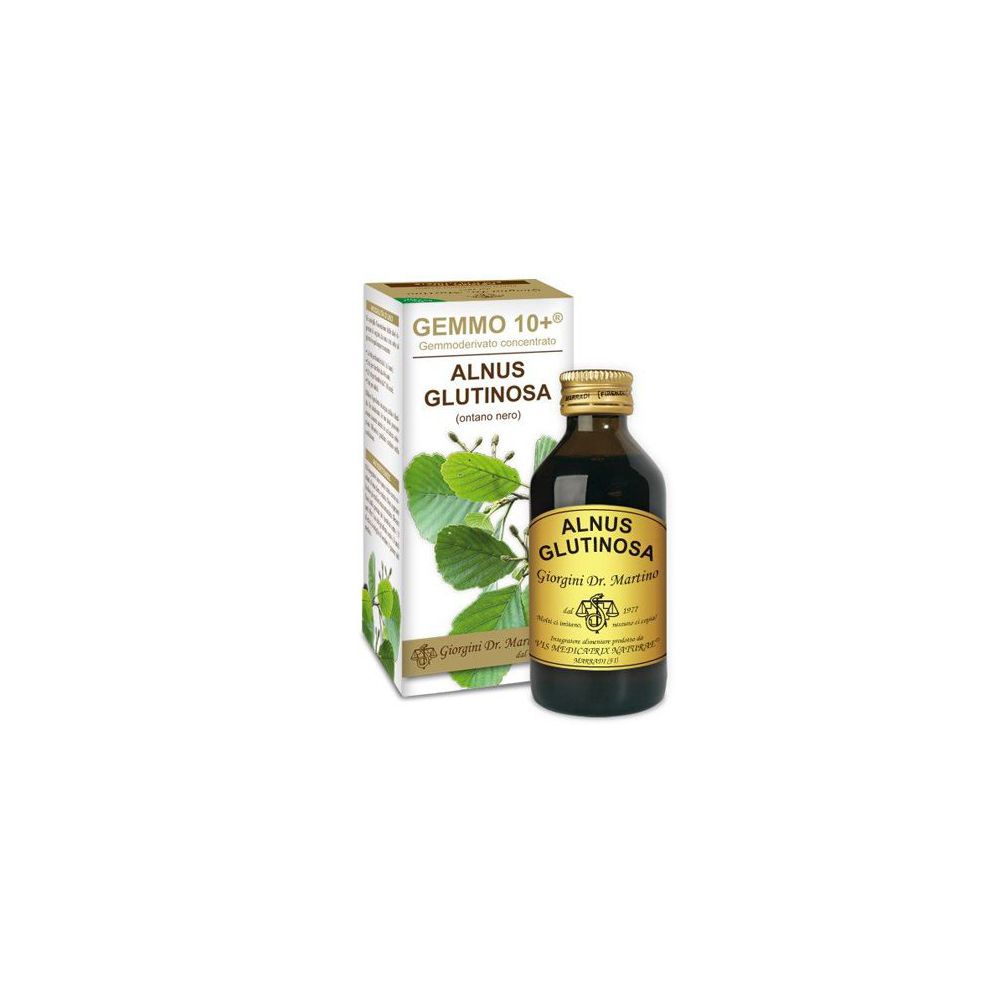 Dr. Giorgini Nero Gemmo 10+ Ontano 100 Ml Liquido Analcolico - Immagine 3