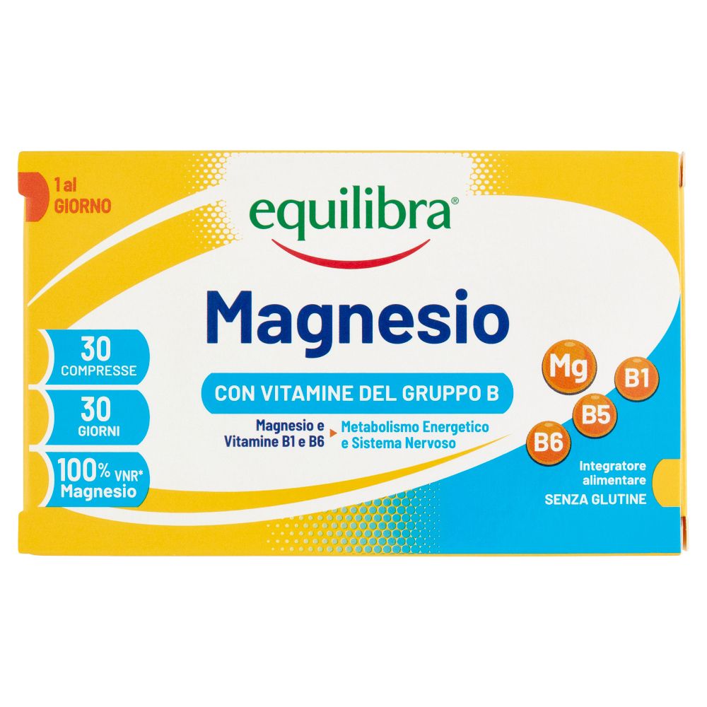 Image of Equilibra® Magnesio + Vitamine del Gruppo B