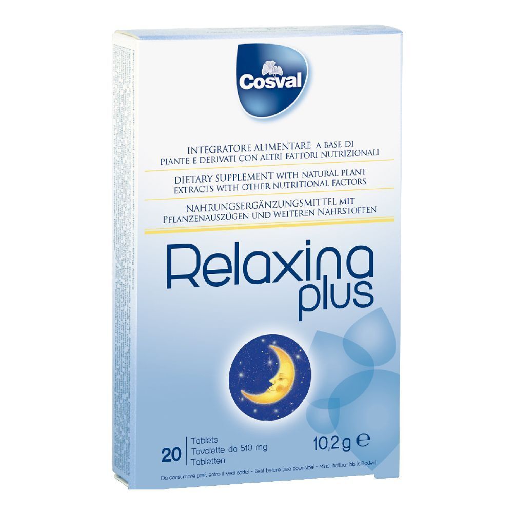Relaxina Plus 20 Tavolette - Integratore Di Estratti Vegetali - Immagine 5