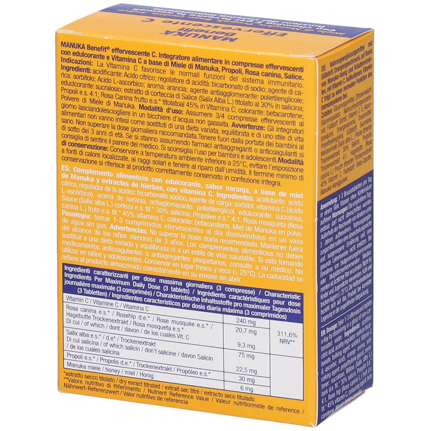 Manuka Benefit BRÜLLENDES C