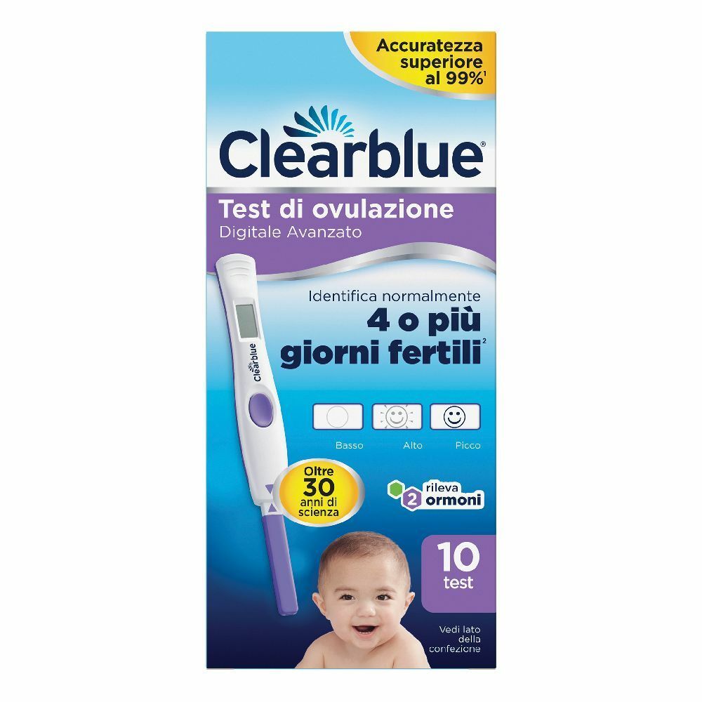 Image of Clearblue® Digital Test Di Ovulazione Clearblue Digitale Avanzato
