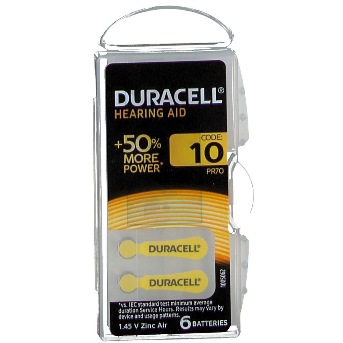 Duracell® Batterie per Apparecchi Acustici - 10 6 pz Altro