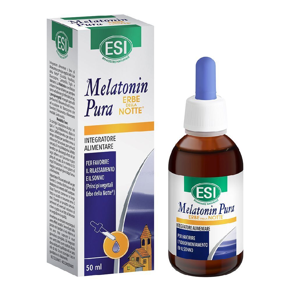 Melatonin Pura Erbe Della Notte Gocce 50 ml