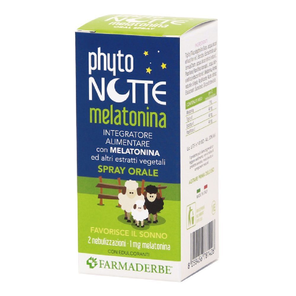 Phyto Notte Melatonina Spray Orale 30 Ml