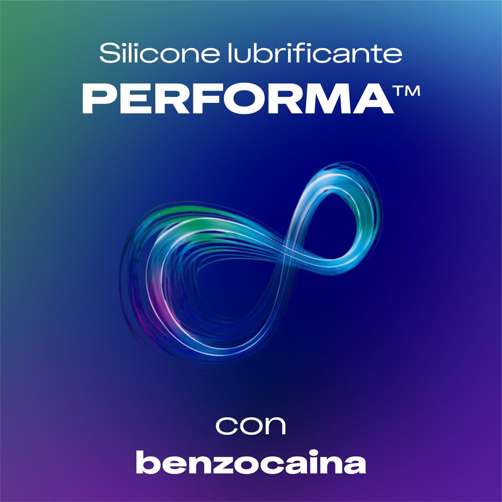 Performa Gleitmittel auf Silikonbasis mit Benzocain.