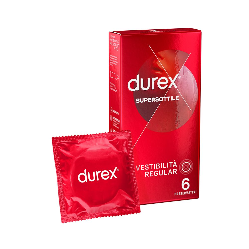 Preservativi Durex Supersottile 6 Pezzi