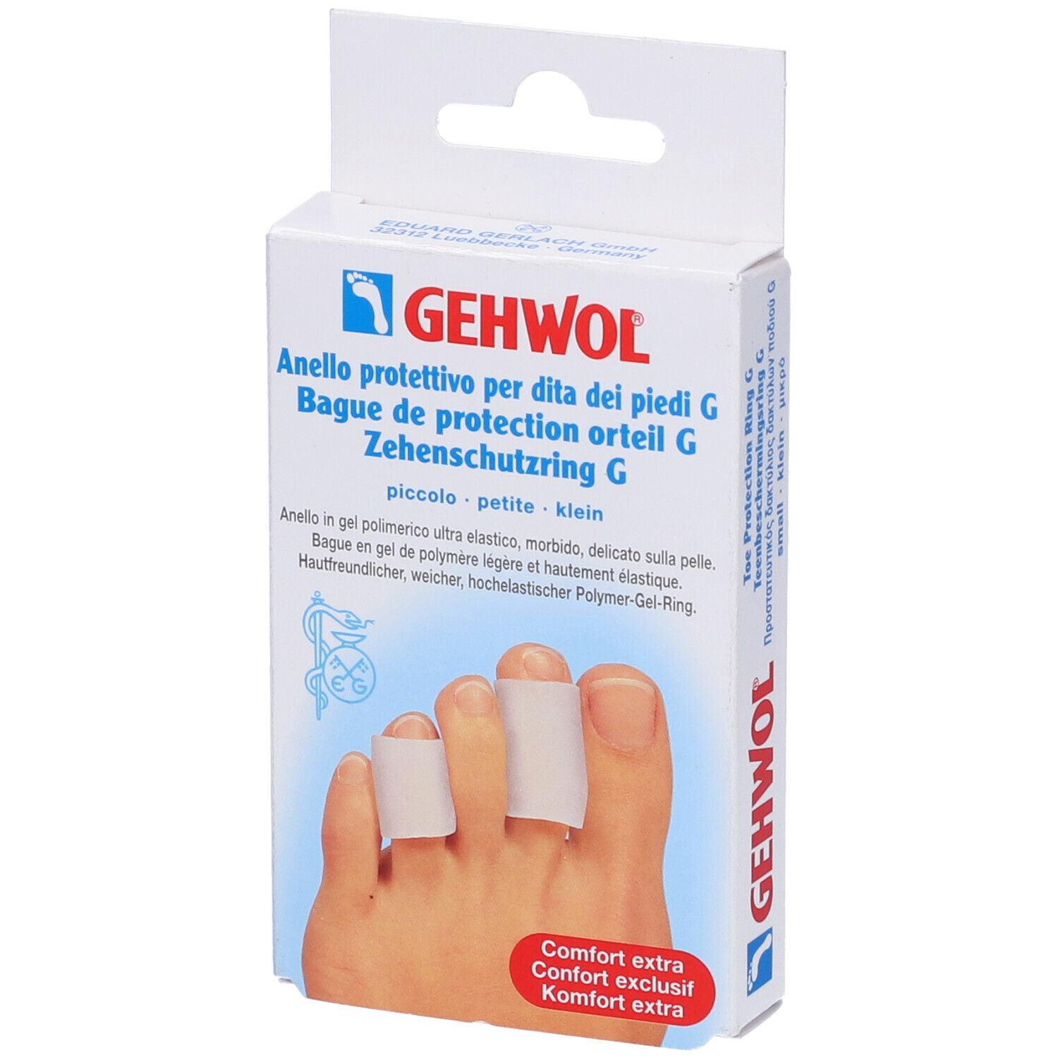 GEHWOL 2 Anelli Protettivi Per Le Dita Dei Piedi - Taglia S - Immagine 8