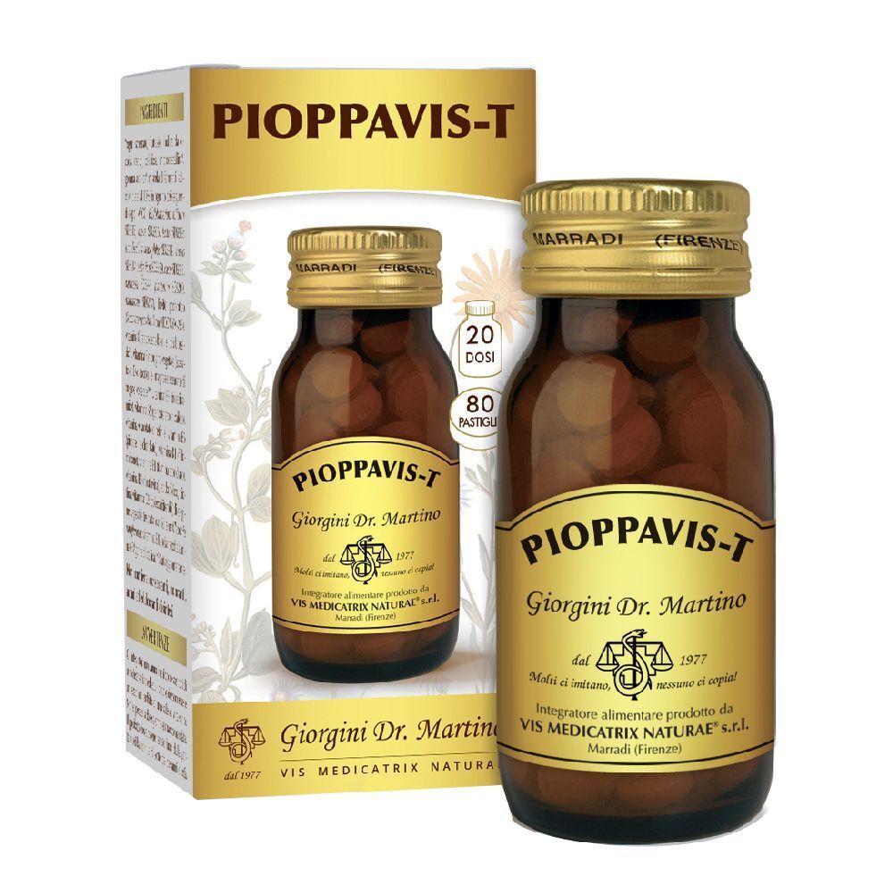 Pioppavis-T 80 Pastiglie - Integratore Per Le Vie Urinarie - Immagine 7