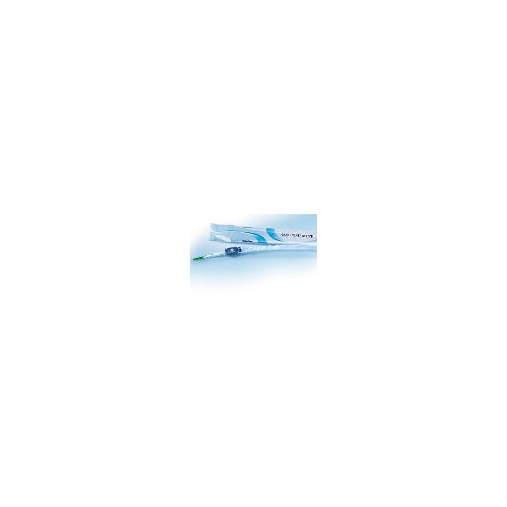 Catetere Vescicale Autolubrificato Safetycat Active Tiemann 40 Cm Ch 12