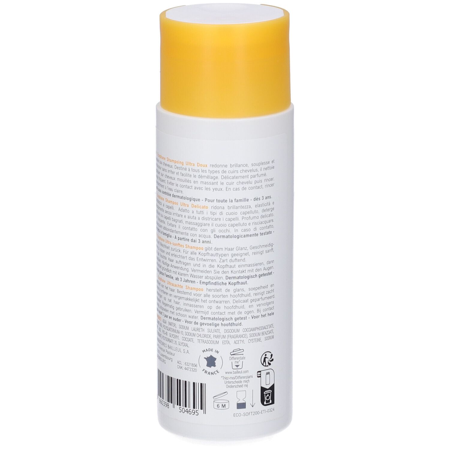 Ecophane Shampoo Delicato200Ml 15,6x5x5 cm