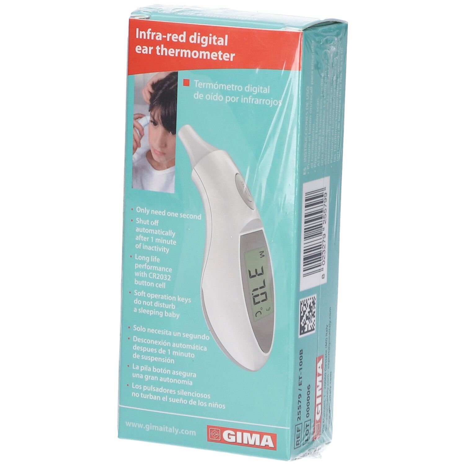 GIMA Termometro Da Orecchio Pocket