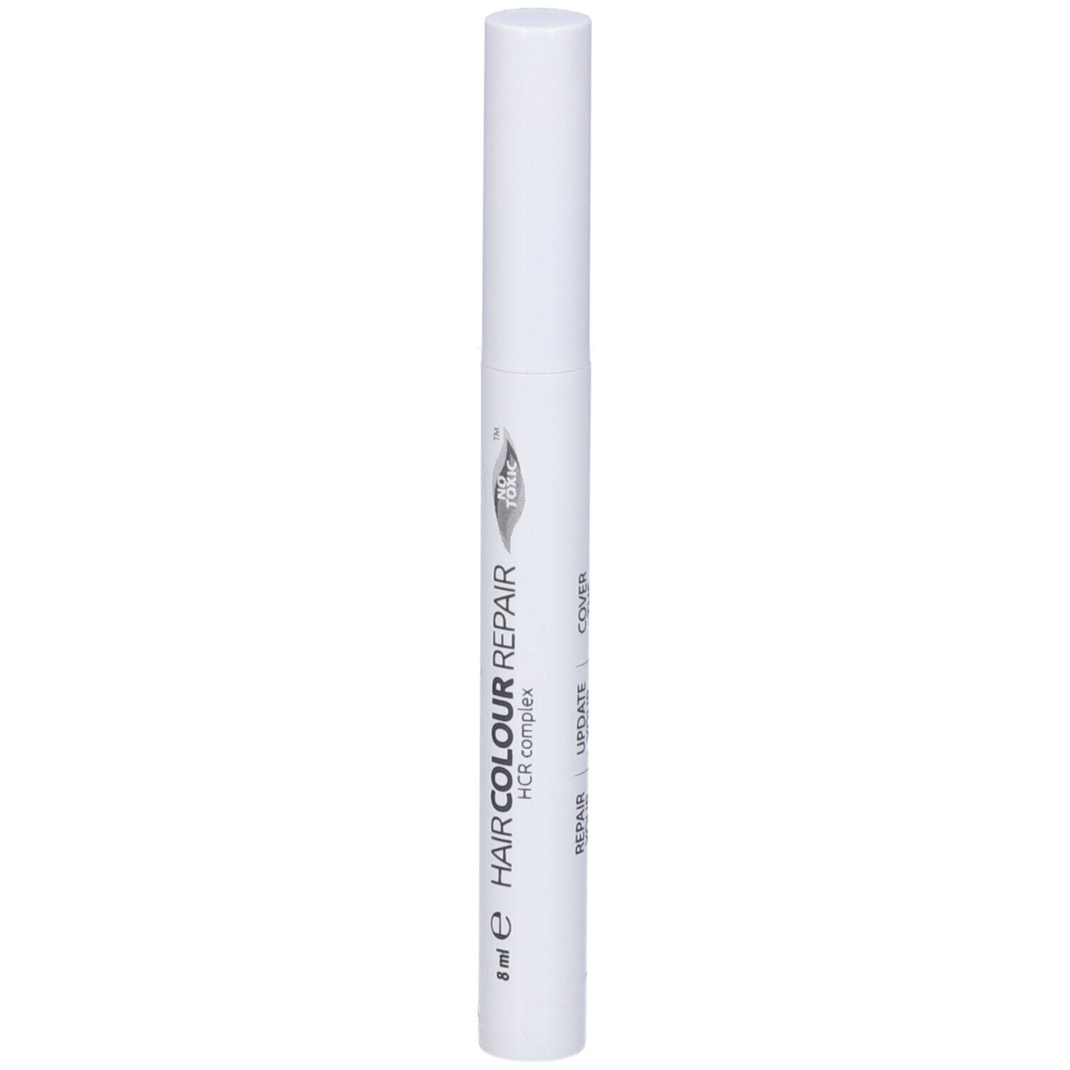 Penna bianca con scritta HAIR COLOUR REPAIR, 8 ml. HCR complex.