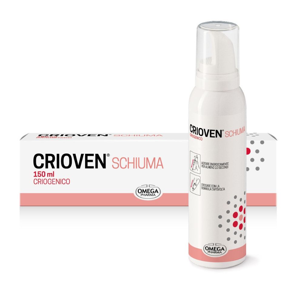 CRIOVEN® Schiuma - Effetto Freddo, Sollievo per Gambe Pesanti- Risparmia il 10% con il codice: omega0926