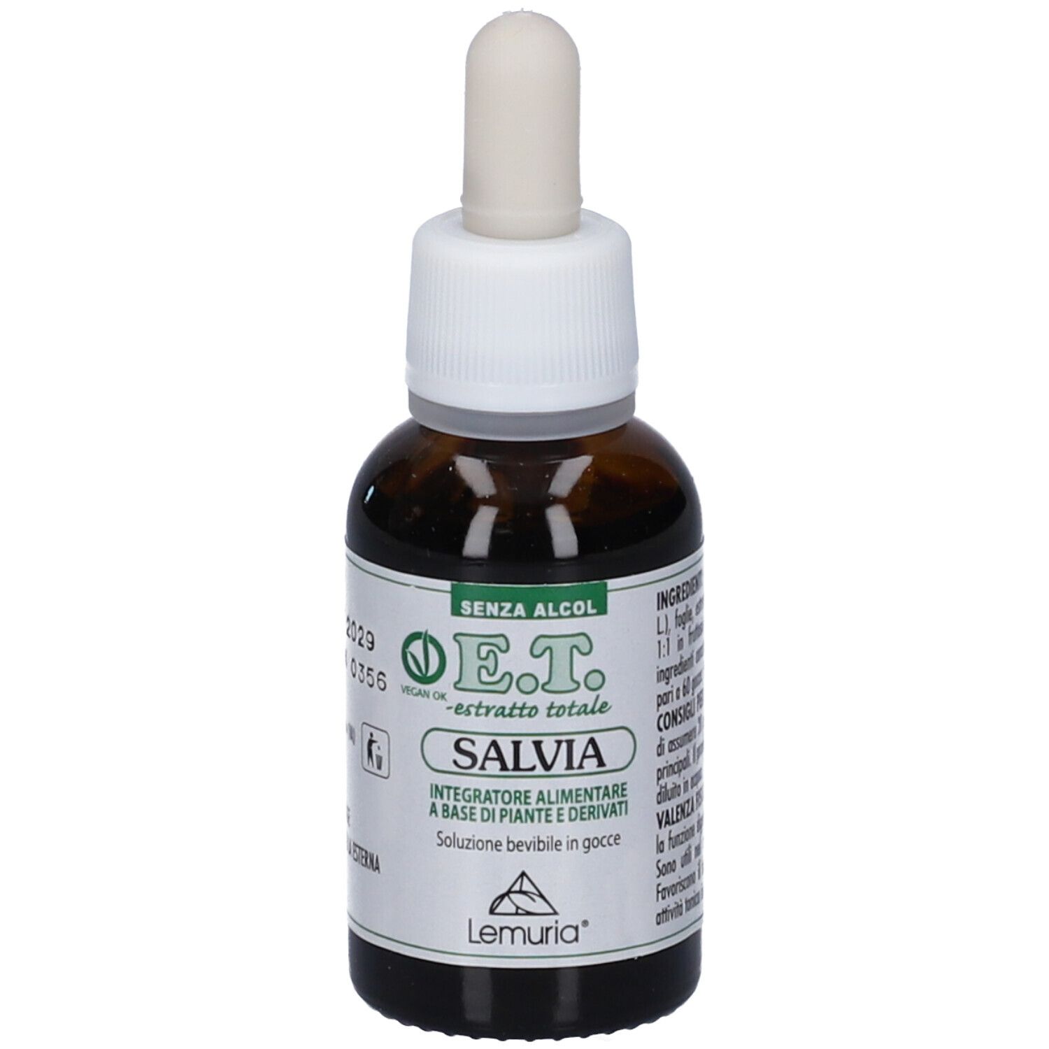 Salvia Lemuria Lemuria Salvia Et 30 Ml Gocce Orali Bambino