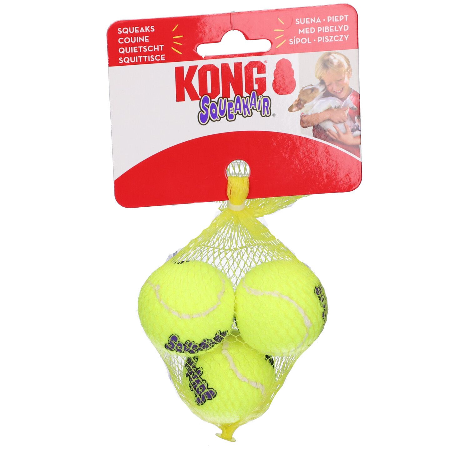 Kong Squeakair Tennis Balls Xs