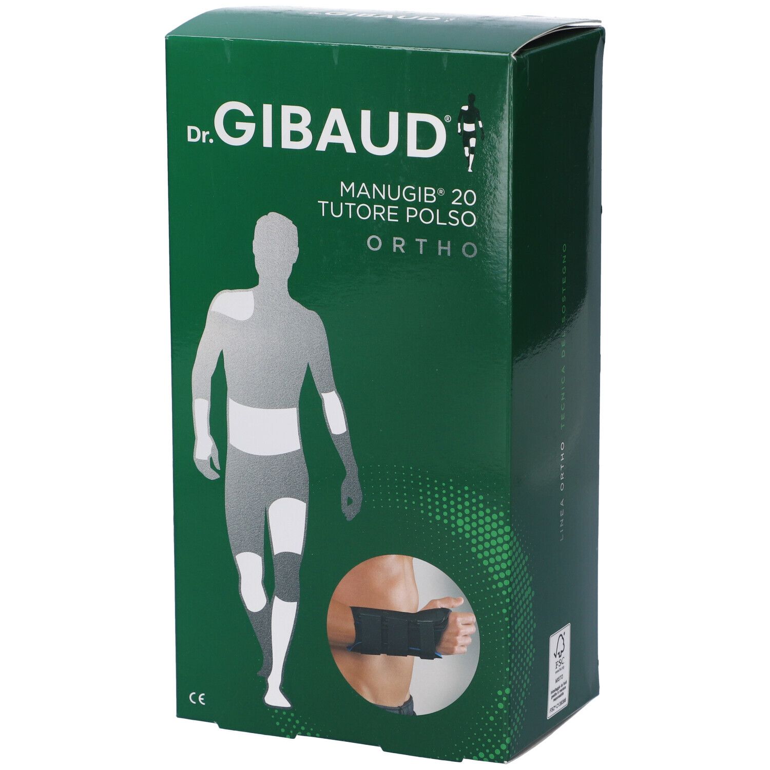 Dr. Gibaud Gibaud Ortho Manugib 20 Sx Per Polso Sinistro Taglie 1, 2, 3 - Immagine 6