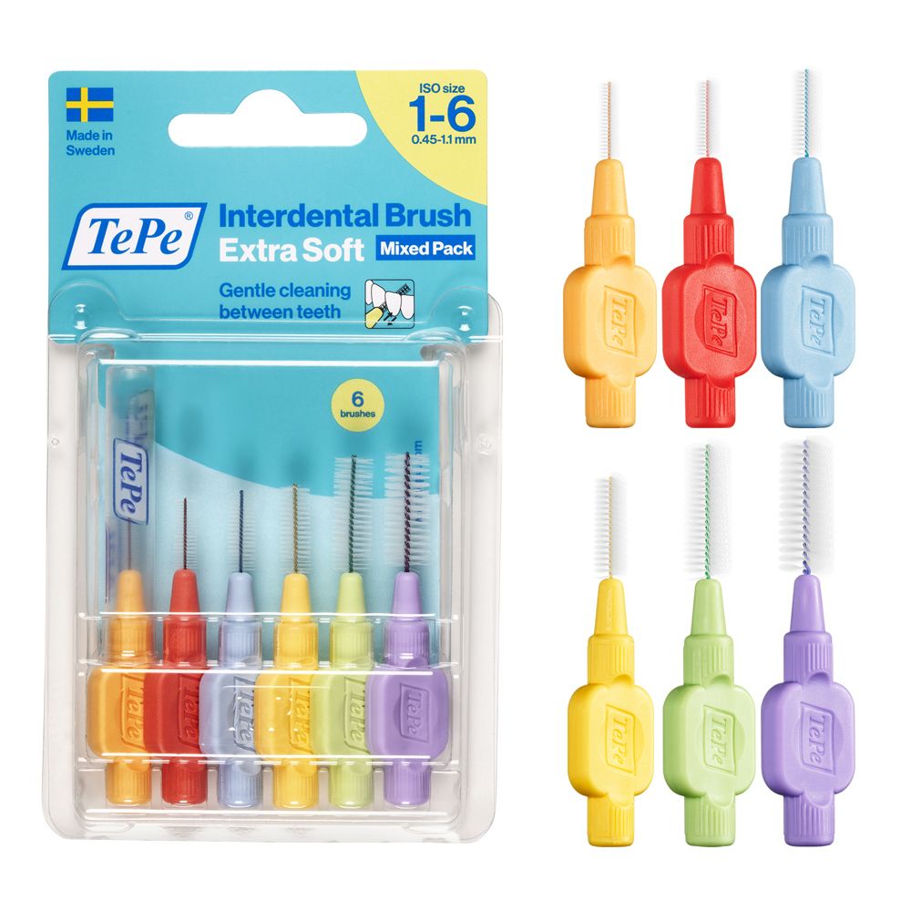 Tepe Set Iniziale Di Scovolini Interdentali Extra Soft, 6 Pezzi - Immagine 3