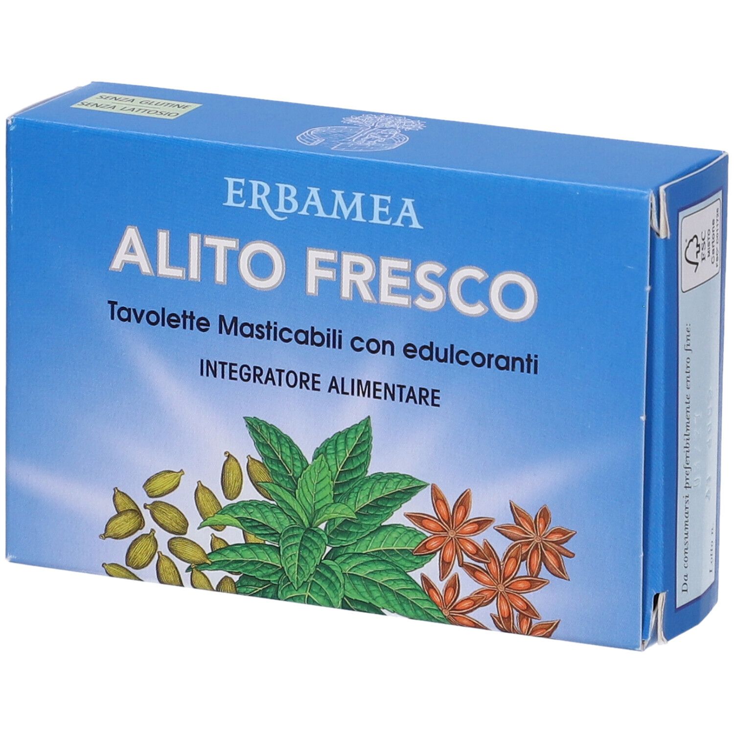 Alito Fresco 30 Tavolette Masticabili Blister 28,5 g Compresse mastica
