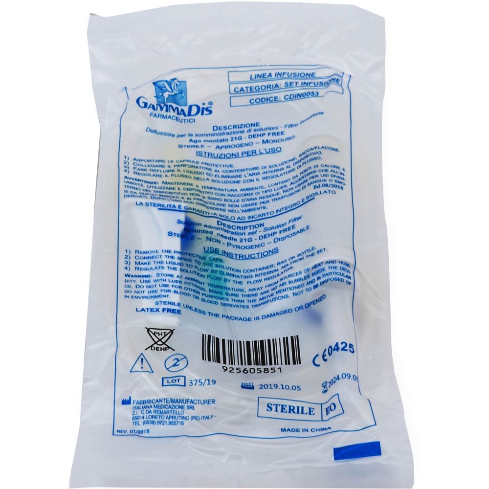 Gammadis Farmaceutici Deflussore Con Ago Gammadis - Immagine 5
