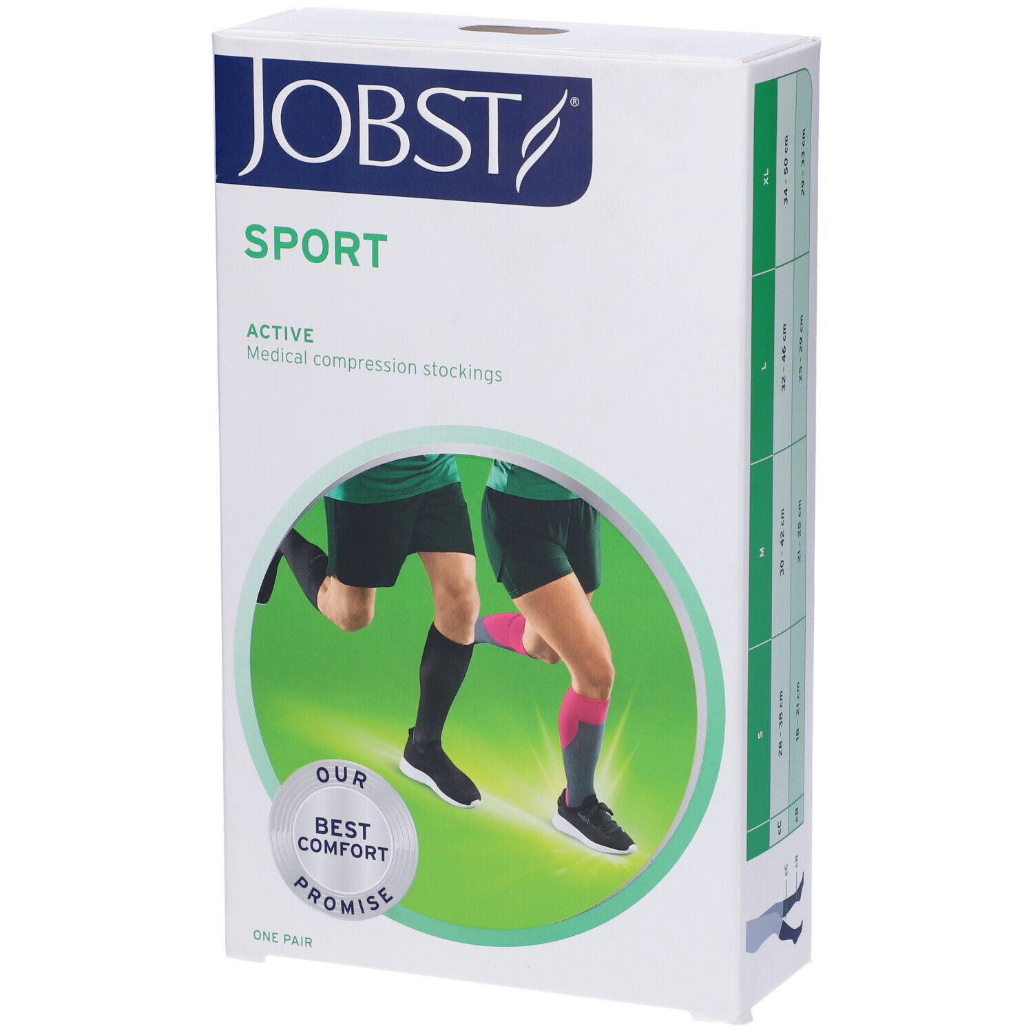 JOBST SPORT 15-20mmHg GRIGIO M