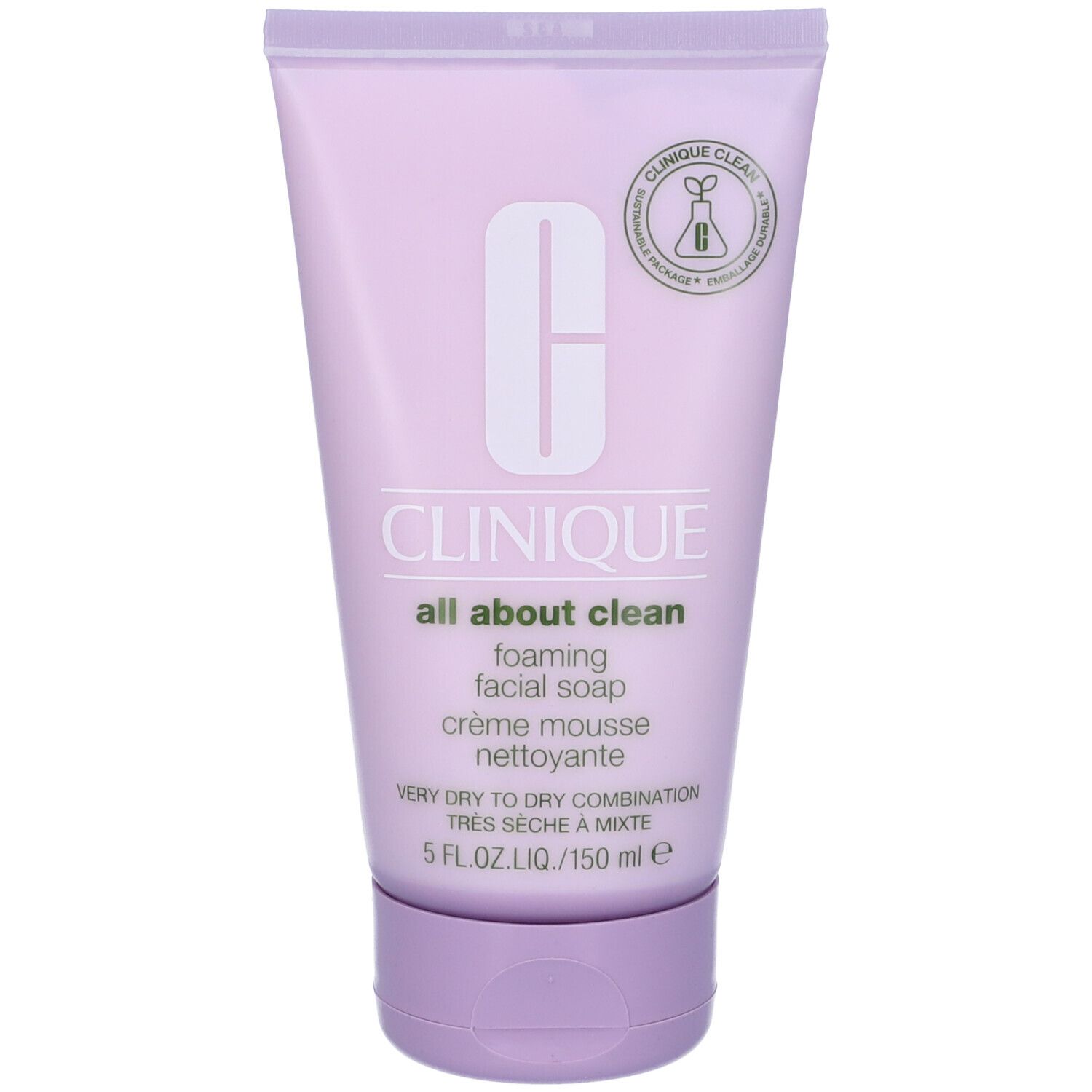 Image of Clinique All About Clean™ Crema detergente schiumogena - Pelle da molto secca a mista