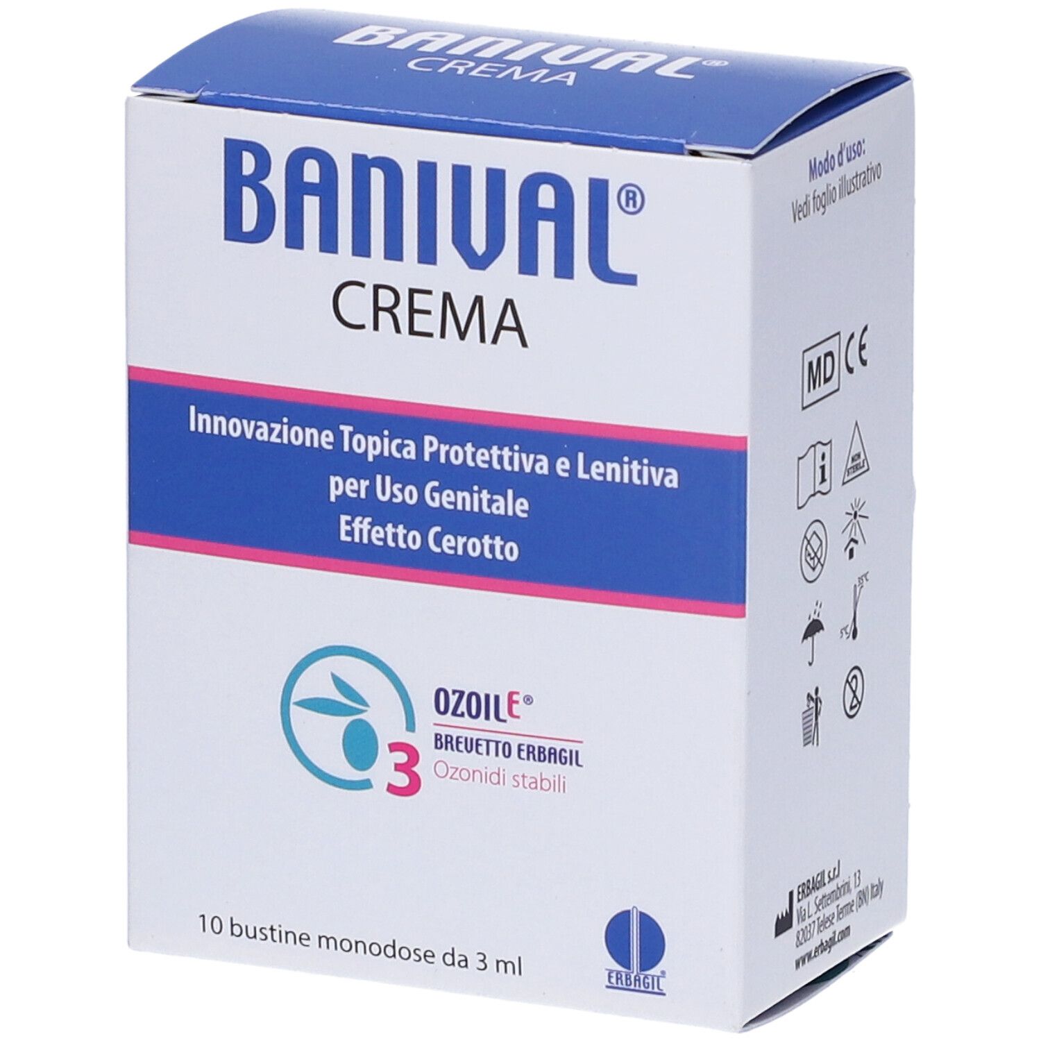 Banival Crema 10Bust 3ML 10x3 ml Creme