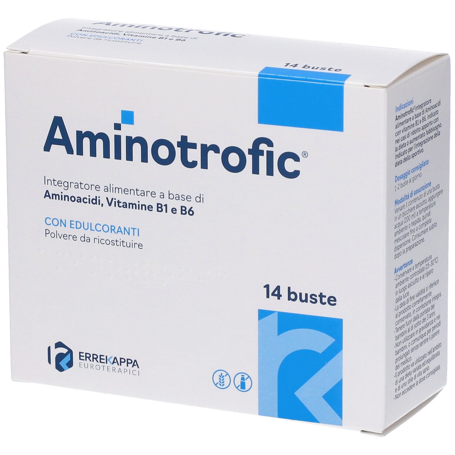 Aminotrofic R integratore di aminoacidi 14 bustine - Immagine 10