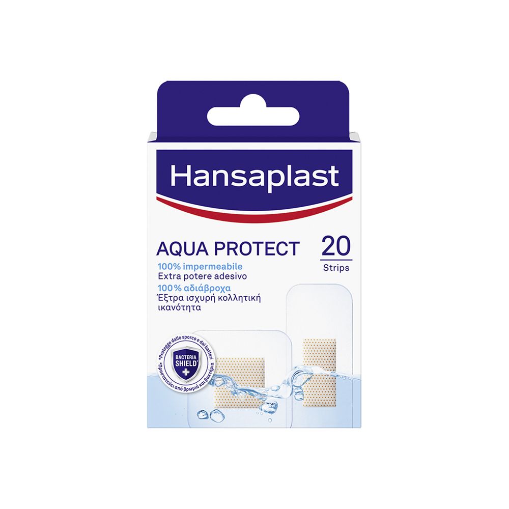 CER Hansaplast Aqua Prot 20Pz 20 St Pflaster