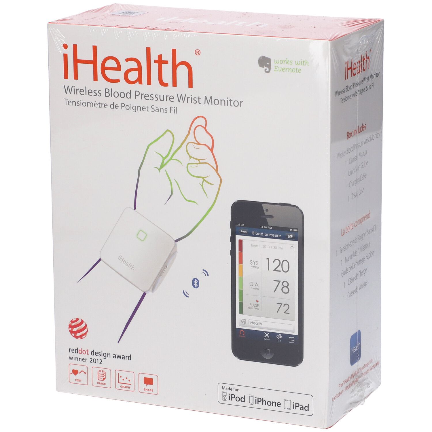 GIMA Misuratore Pressione Ihealth Sense Bp7 Da Polso