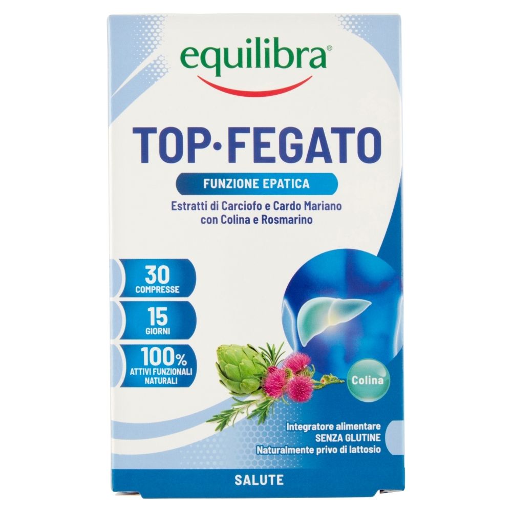 Equilibra Top Fegato 30 Compresse - Integratore Per La Funzionalità Epatica - Immagine 5