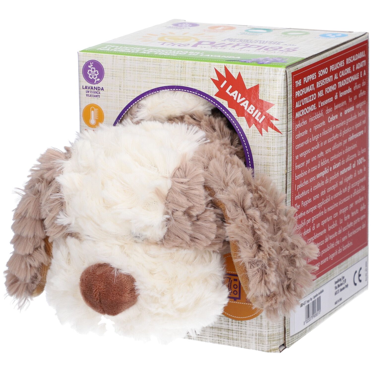 Innoliving The Puppies Cagnolino Peluche Riscaldabile Profumato