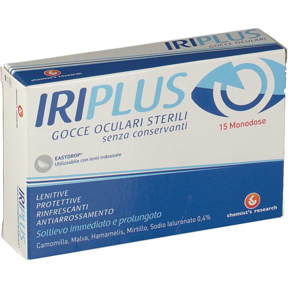 Iriplus Gocce oculari sterili Monodose