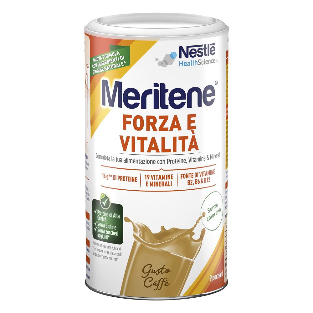 Meritene Forza e VitalitÃ Polvere gusto Caffè- Risparmia il 10% con il codice: nestle0926