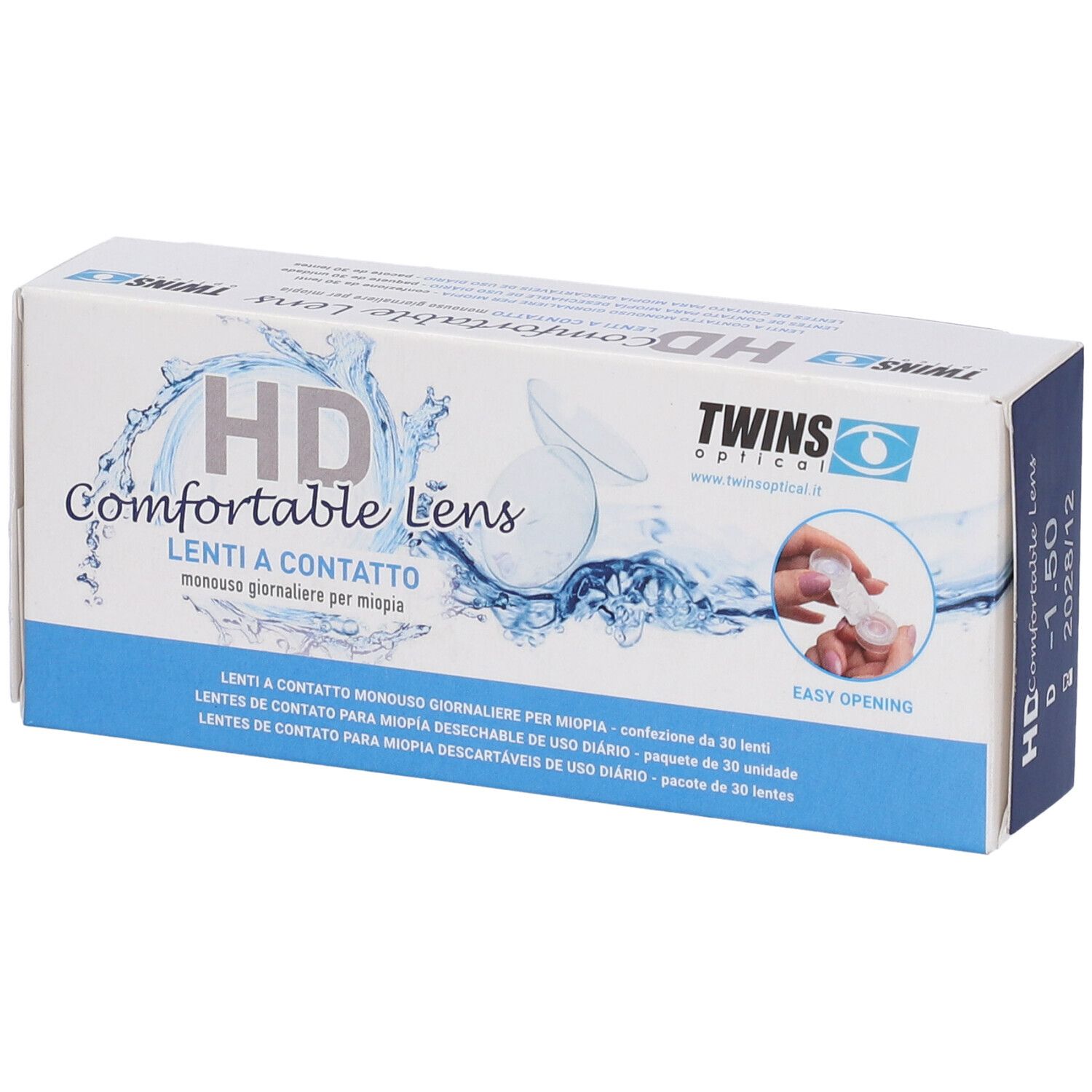 Lenti A Contatto Hd Comfort Lens 1,50 30 Pezzi