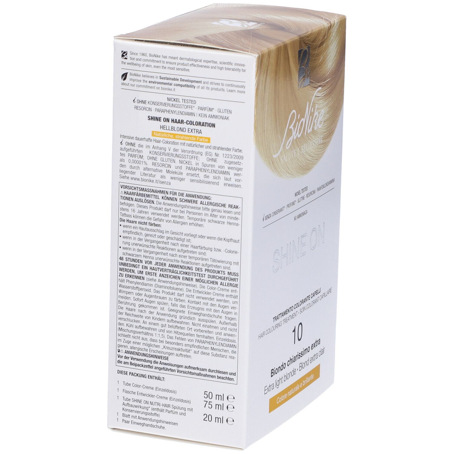 Bionike Shine On 10 Biondo Chiarissimo Extra-image