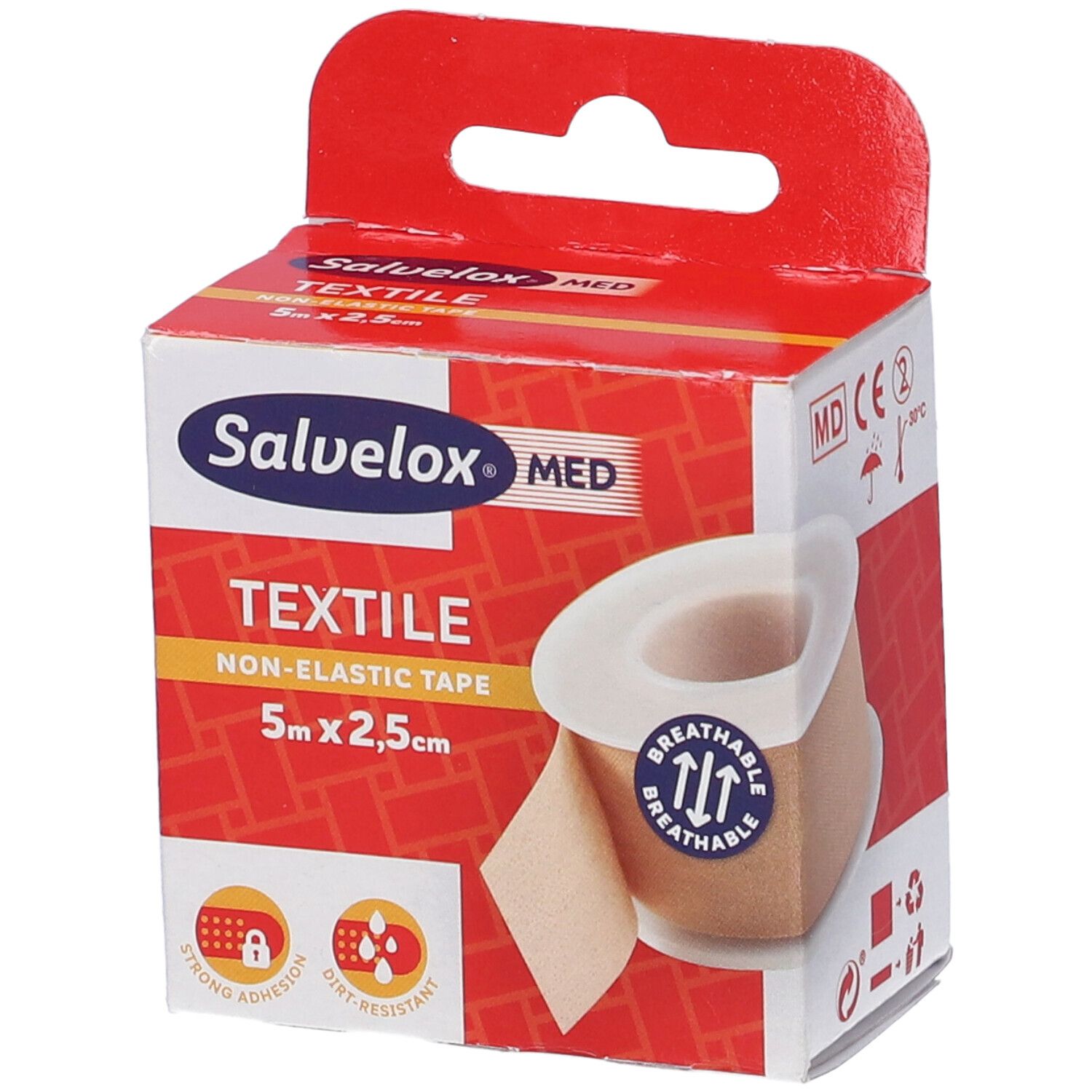 Salvelox Med Textile Cerotto non Elastico 5m x 2,5cm
