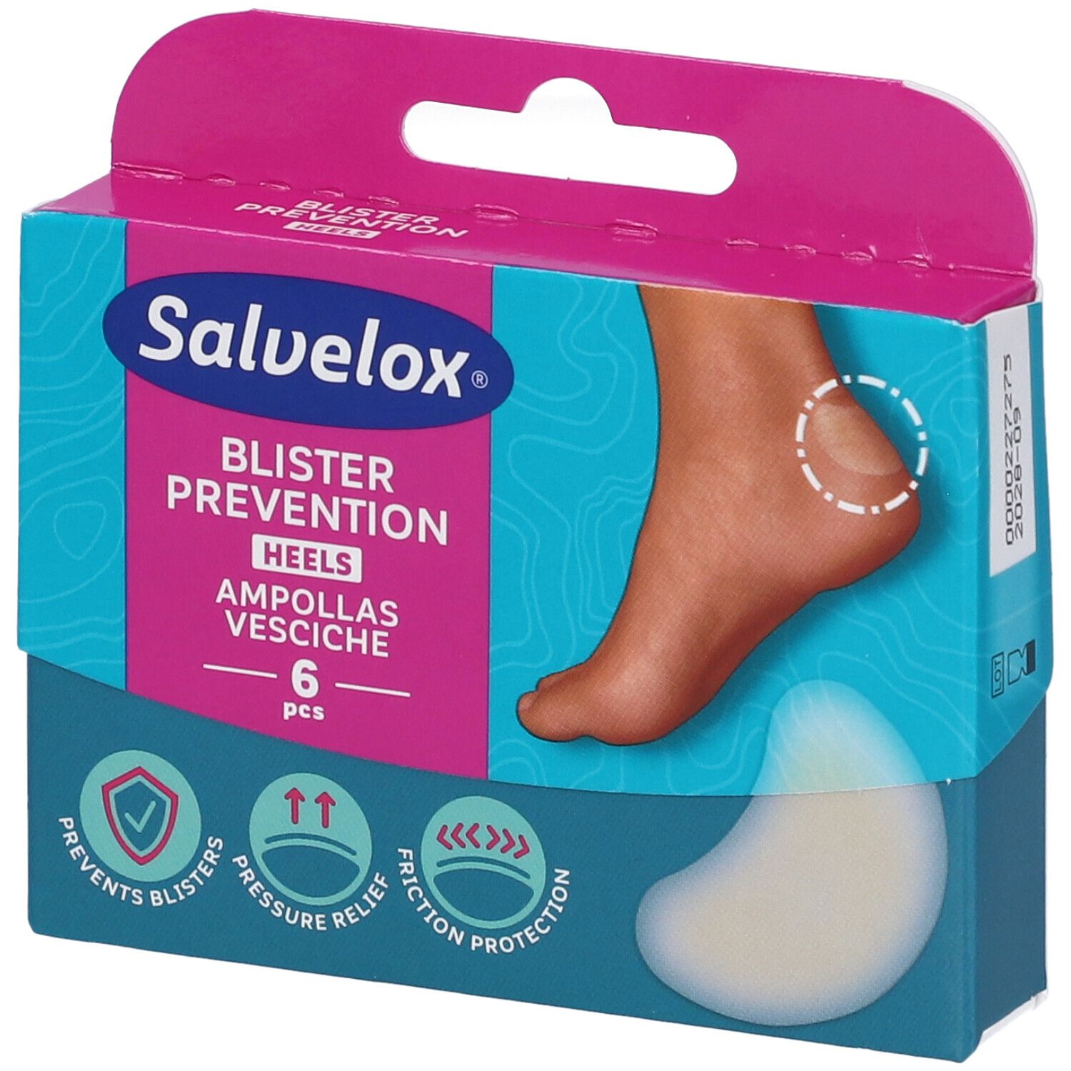 Salvelox Blister Prevention Heels Cerotti per Vesciche
