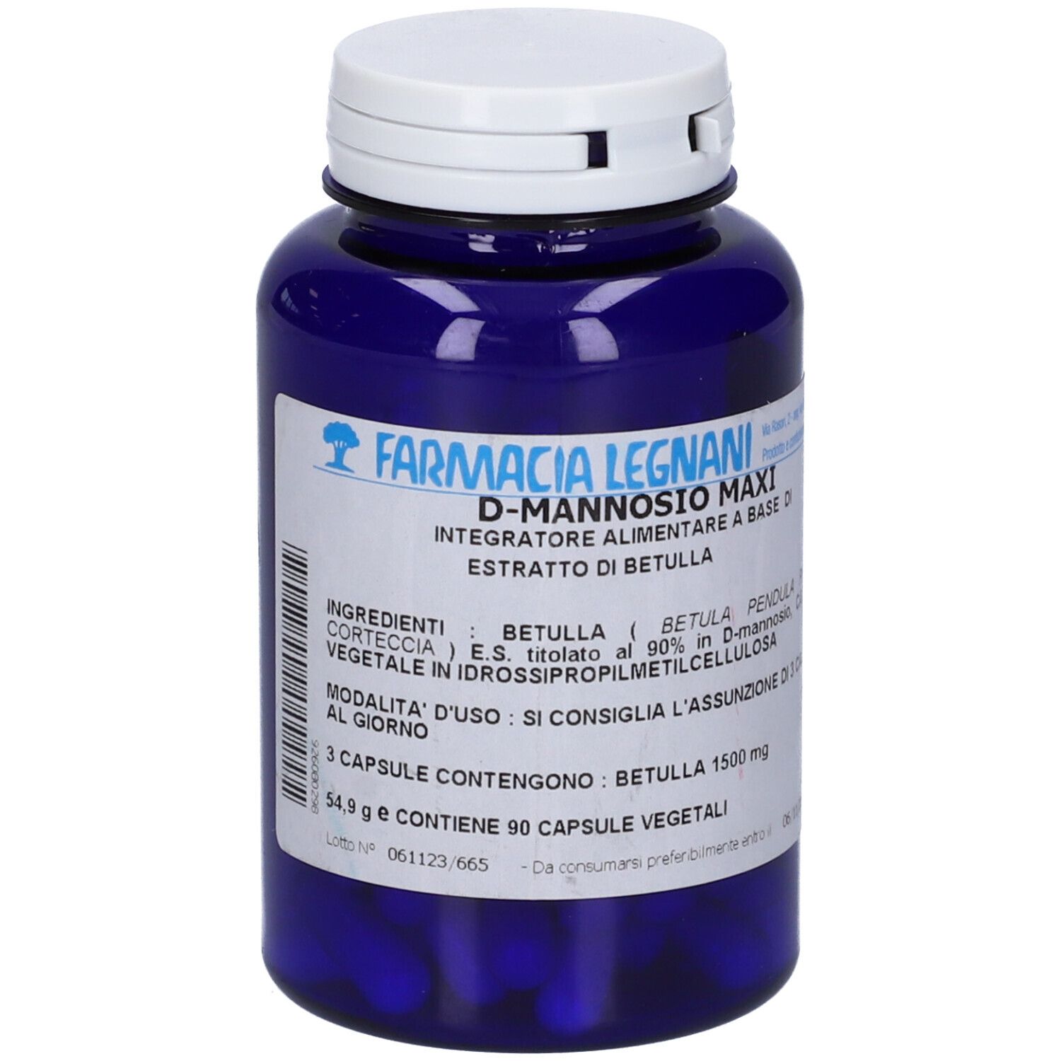 D-Mannosio Maxi Capsule Vegetali