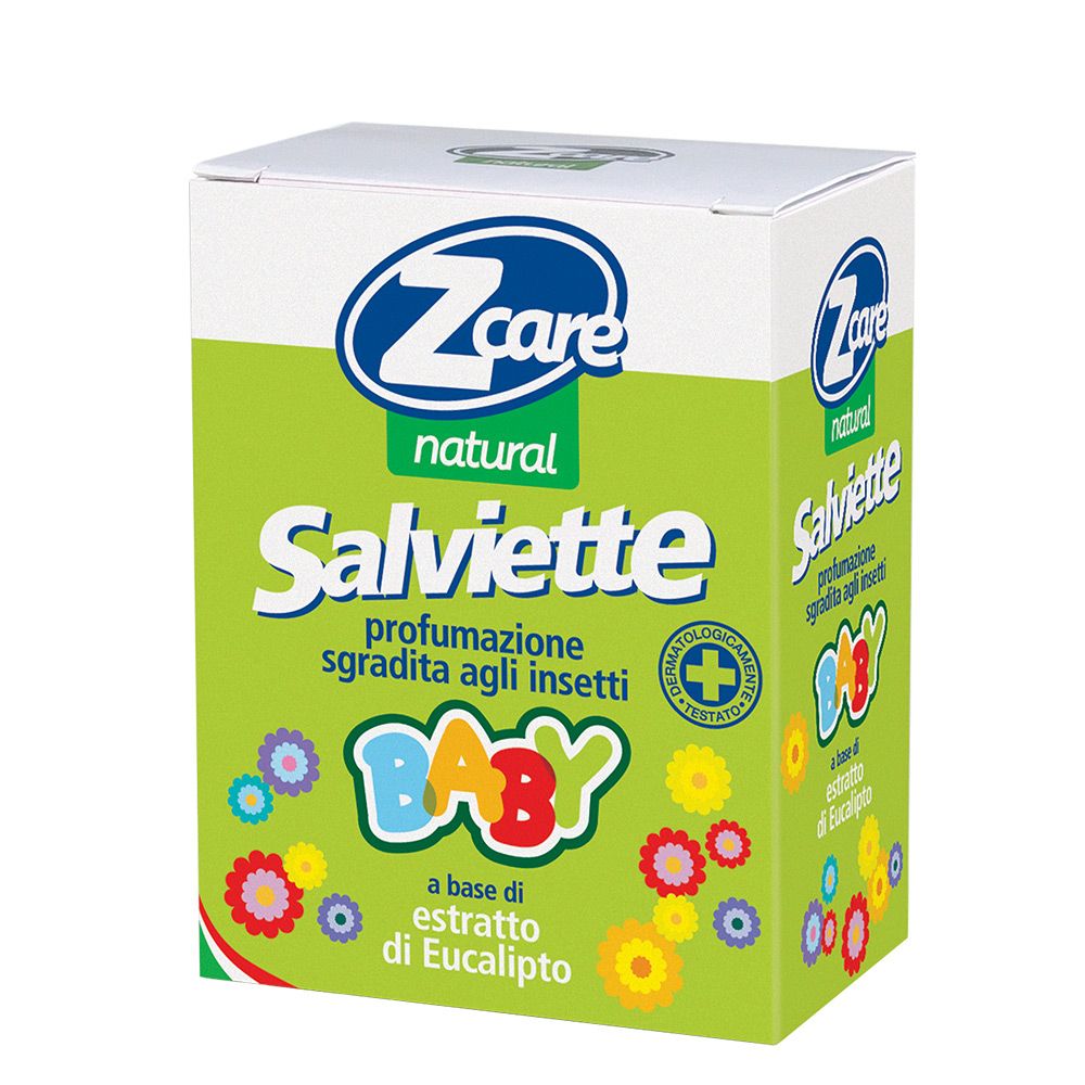 Z Care Natural Salviettine Baby Antizanzare