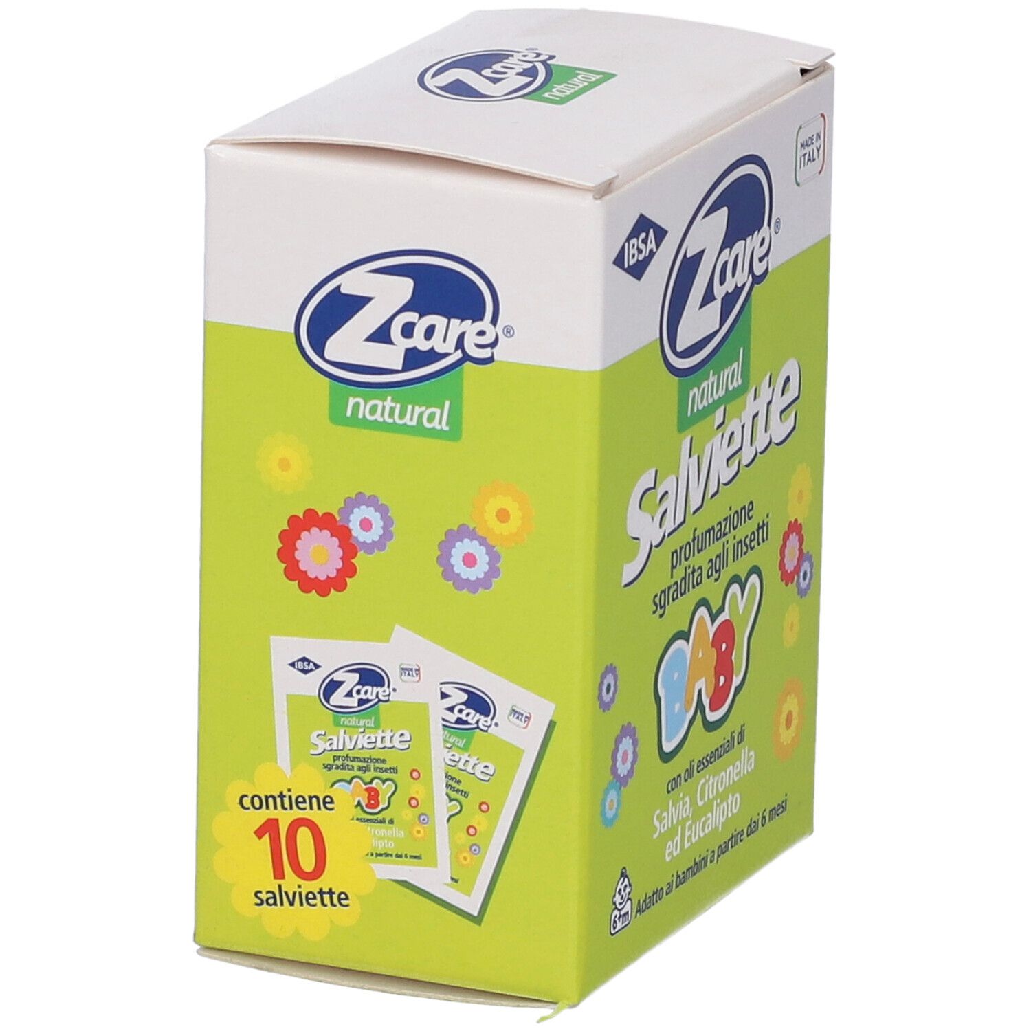 Z Care Natural Salviettine Baby Antizanzare-image