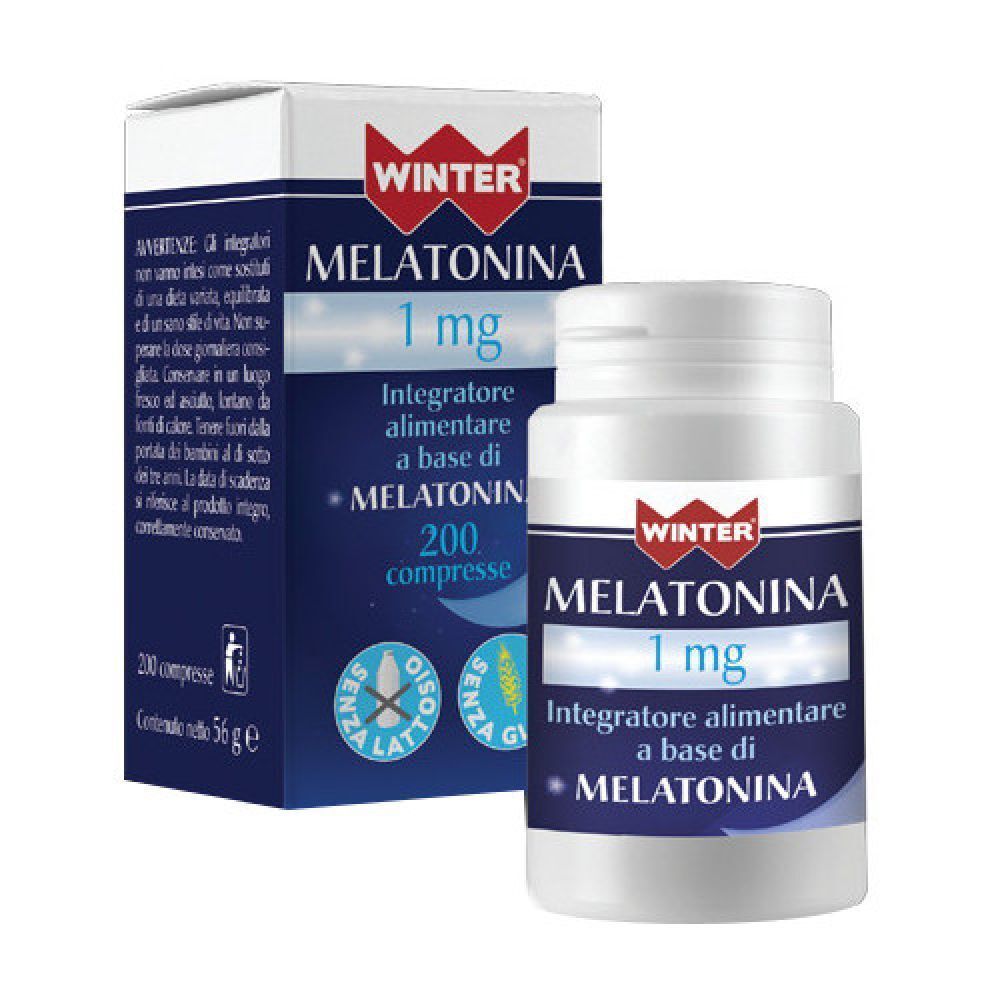 Winter Melatonina 1 MG 200Cpr 20 g Tabletten