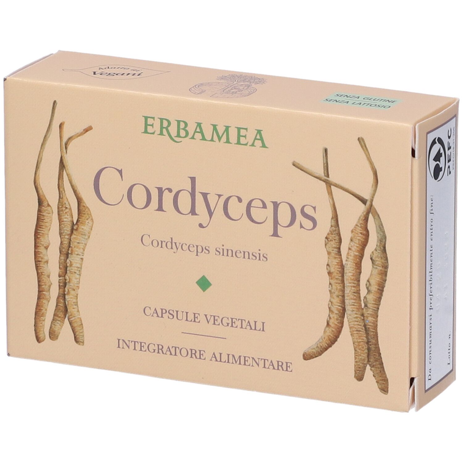 Erbamea Cordyceps Capsule Vegetali