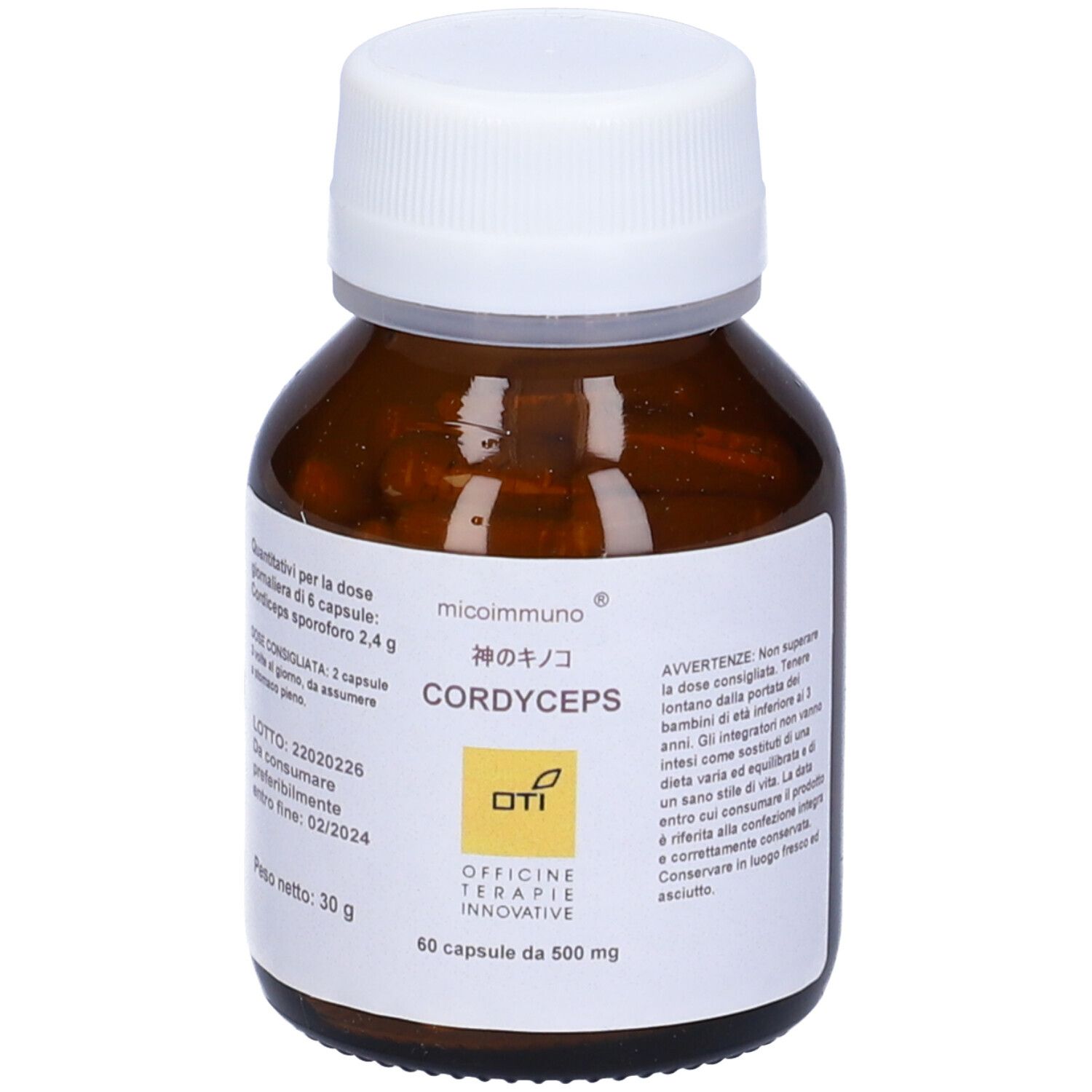 Cordyceps Micoimmuno 60 Capsule