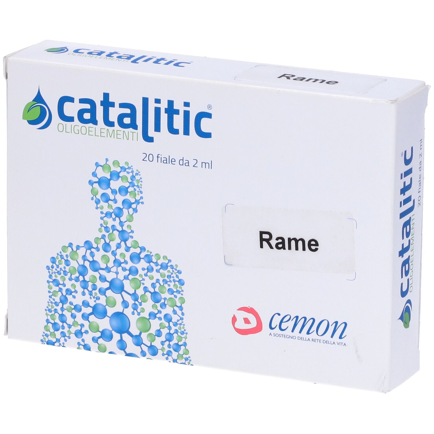 Cemon - Catalitic Oligoelementi Rame Cu 20 Ampolle - Immagine 10
