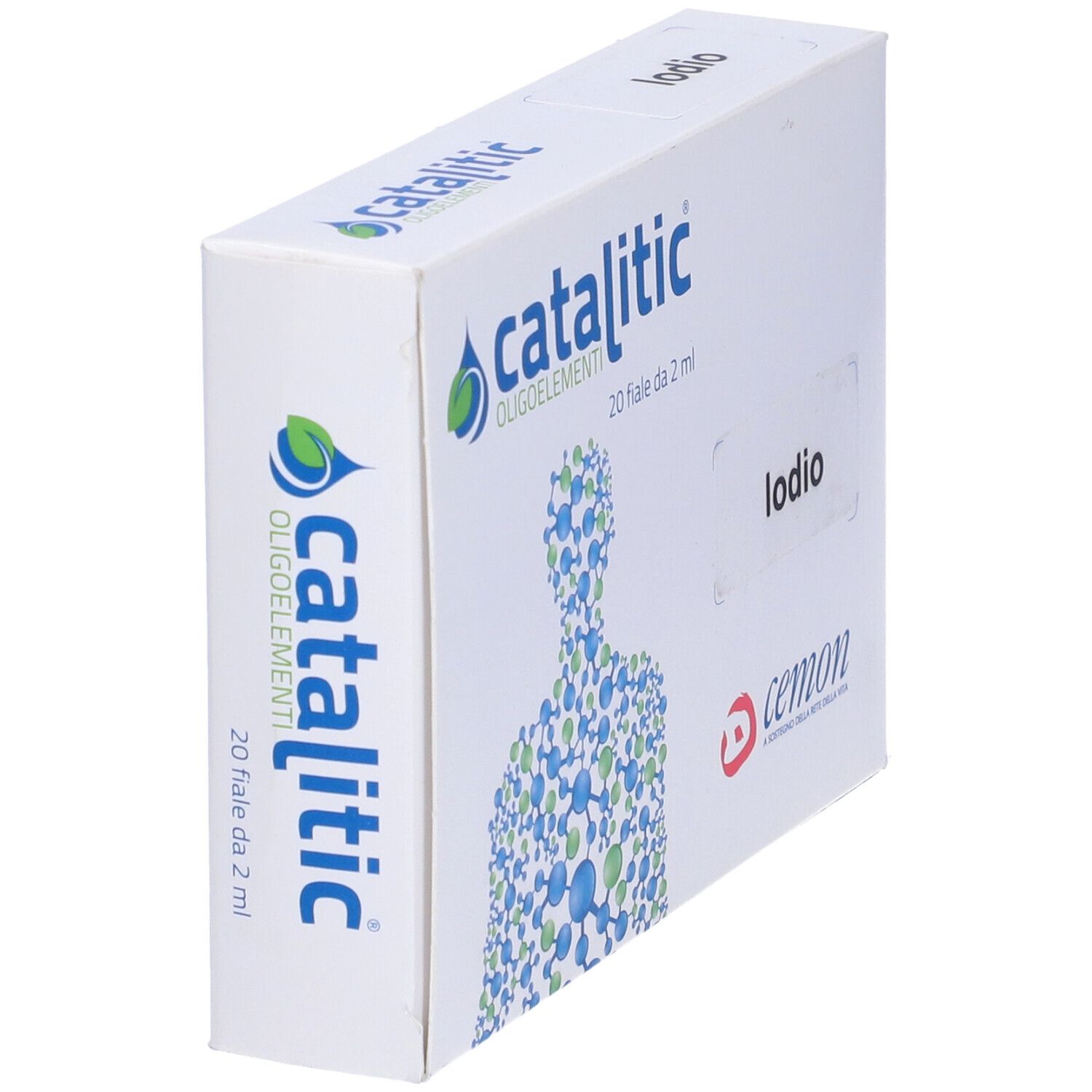 Packung Katalitische Spurenelemente Jod, 20 Fläschchen à 2 ml.
