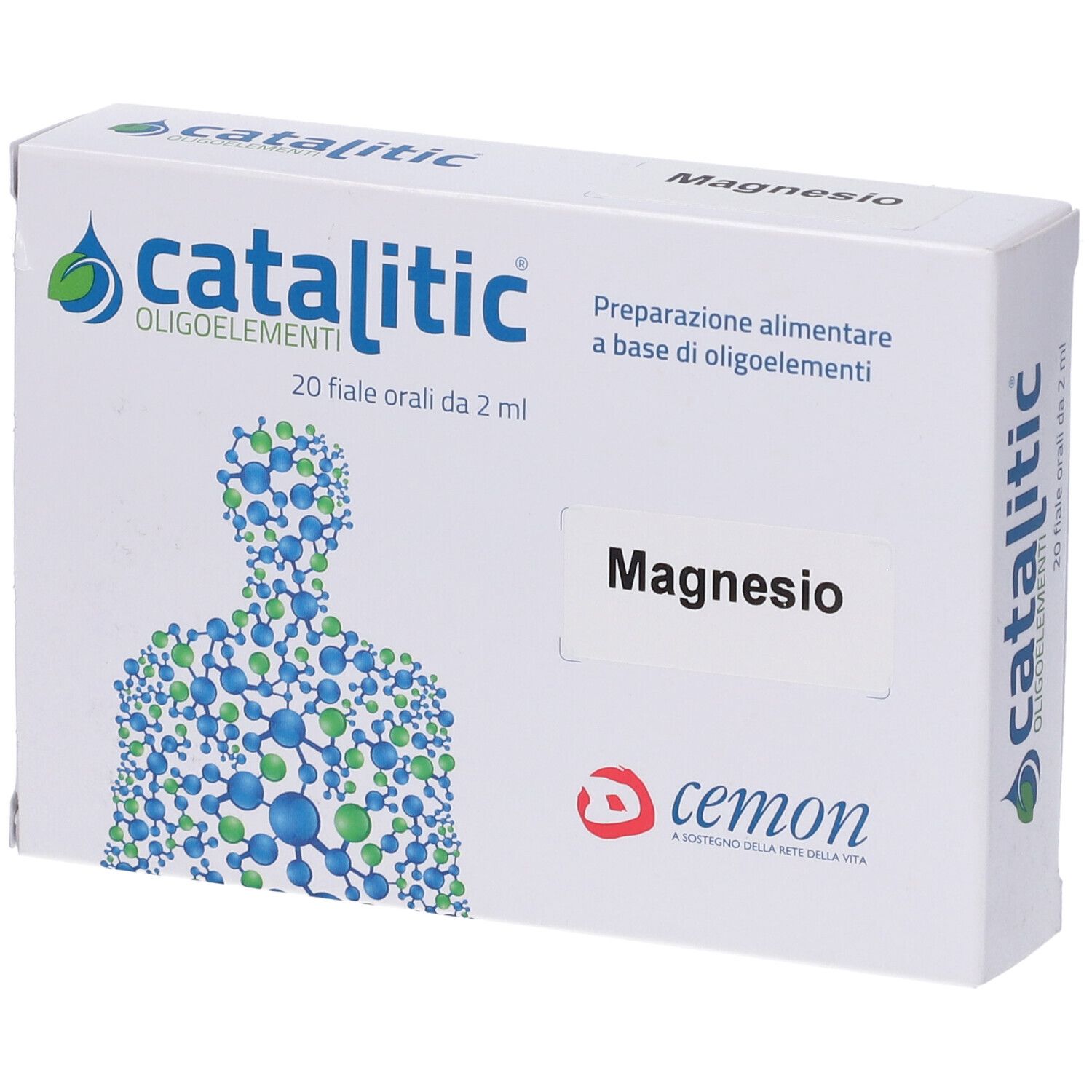 Cemon Catalitic Oligoelementi Magnesio Mg 20 Ampolle - Immagine 10