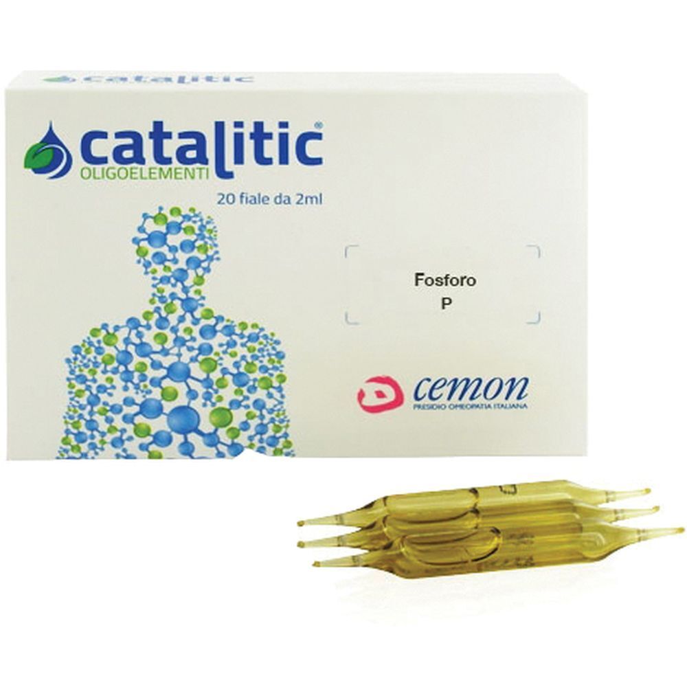 Catalitic Oligoelementi Fosforo P 20 Ampolle