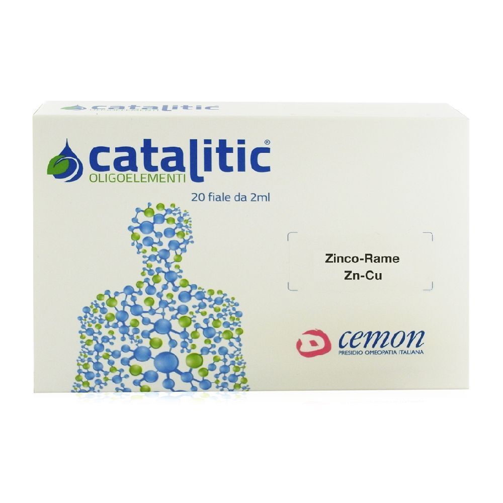 Catalitic Oligoelementi Zinco Rame Zn-Cu 20 Fiale 2 Ml