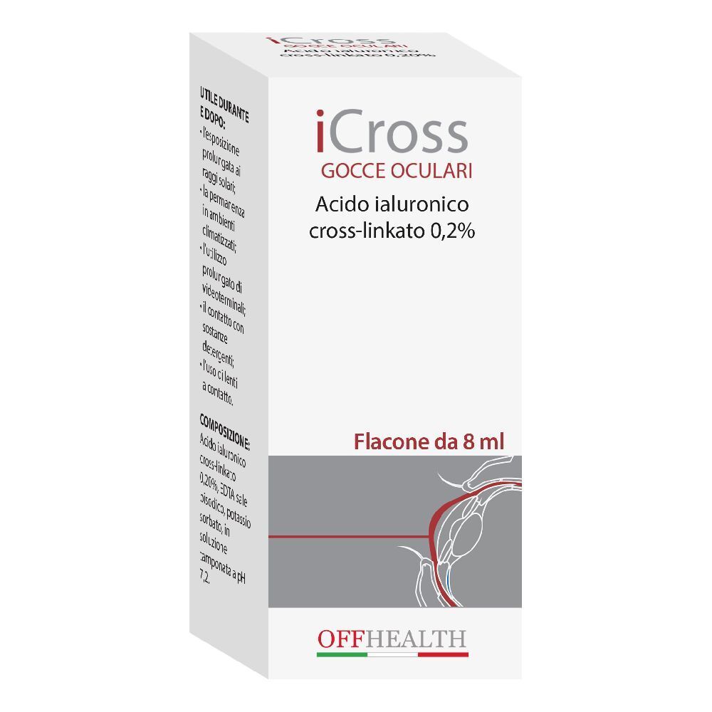 Icross Gocce Oculari 8ML 8 ml Augentropfen